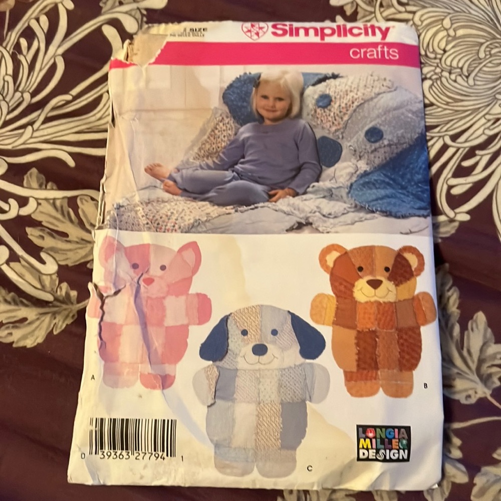 Vintage Simplicity Blanket Pattern